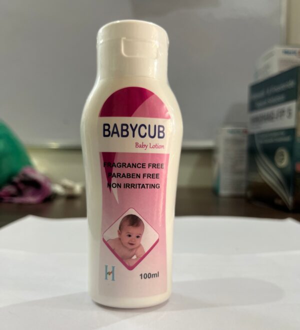 Baby cub lotion
